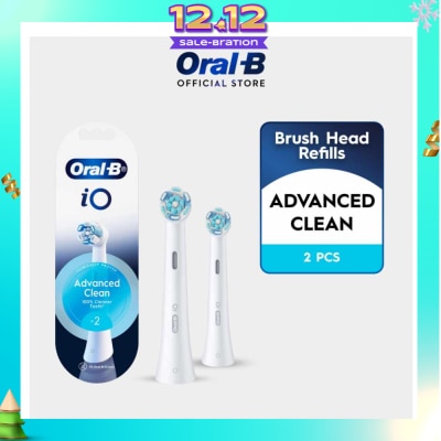 ORAL-B iO Ultimate Clean White Brush Heads Refill White 2s