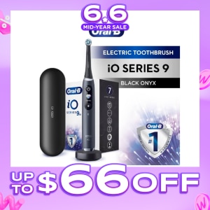 ORAL-B iO 9 Series Rechargeable Electric Toothbrush Black Onyx