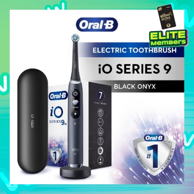 ORAL-B iO 9 Series Rechargeable Electric Toothbrush Black Onyx (Magnetic Charger Included) 1s