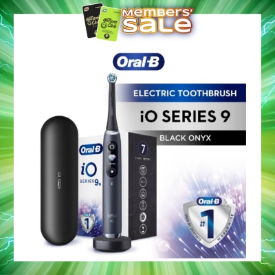 ORAL-B - iO 9 Series Rechargeable Electric Toothbrush Black Onyx (Magnetic Charger Included) 1s