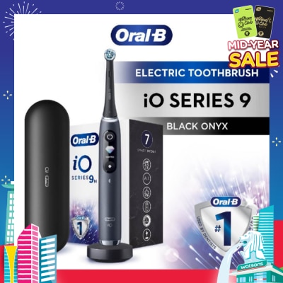 ORAL-B iO 9 Series Rechargeable Electric Toothbrush Black Onyx (Magnetic Charger Included) 1s