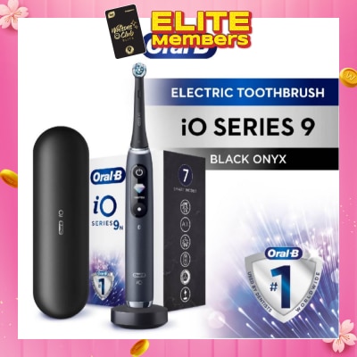 ORAL-B iO 9 Series Rechargeable Electric Toothbrush Black Onyx (Magnetic Charger Included) 1s