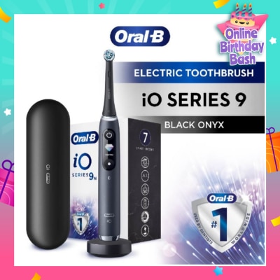 ORAL-B iO 9 Series Rechargeable Electric Toothbrush Black Onyx (Magnetic Charger Included) 1s