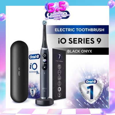 ORAL-B - iO 9 Series Rechargeable Electric Toothbrush Black Onyx (Magnetic Charger Included) 1s