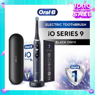 ORAL-B iO 9 Series Rechargeable Electric Toothbrush Black Onyx (Magnetic Charger Included) 1s