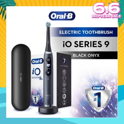 ORAL-B iO 9 Series Rechargeable Electric Toothbrush Black Onyx (Magnetic Charger Included) 1s