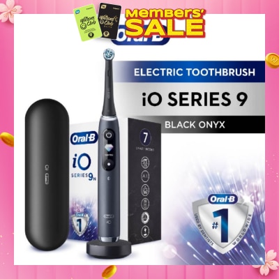 ORAL-B iO 9 Series Rechargeable Electric Toothbrush Black Onyx (Magnetic Charger Included) 1s