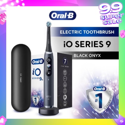 ORAL-B iO 9 Series Rechargeable Electric Toothbrush Black Onyx (Magnetic Charger Included) 1s