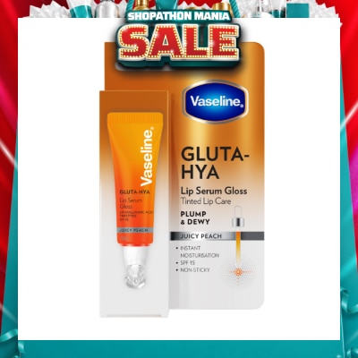 VASELINE - Gluta-Hya Lip Serum Gloss Juicy Peach 10ml