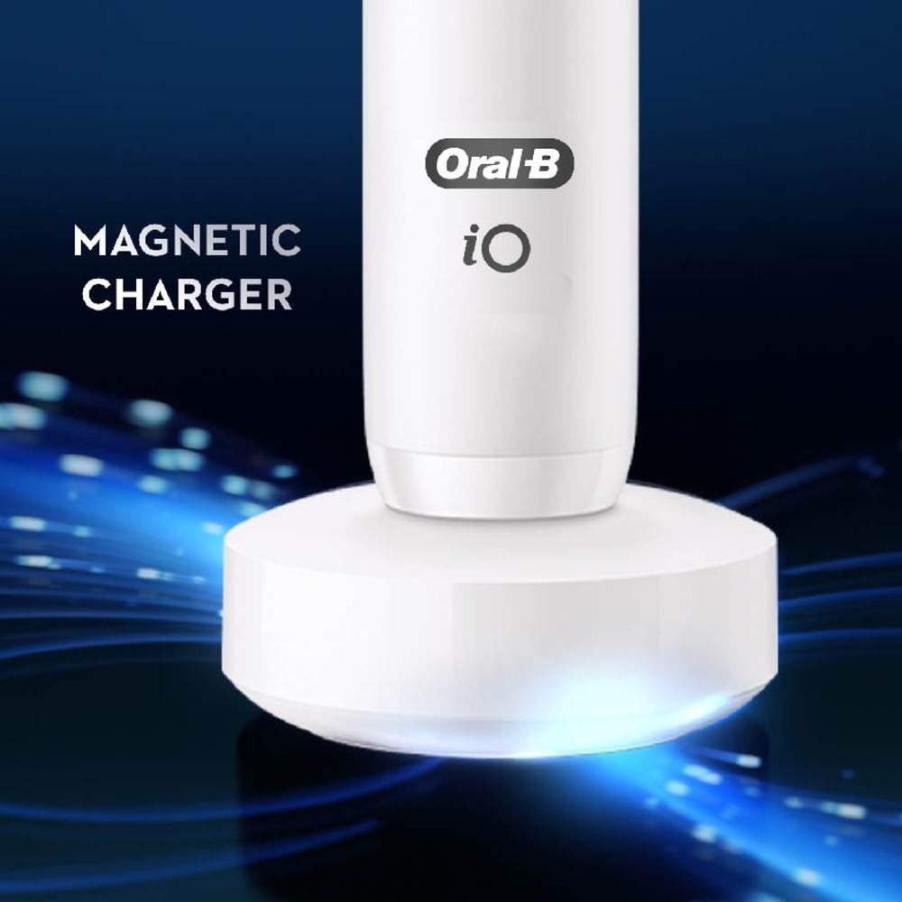 iO 7 Series Rechargeable Electric Toothbrush White Alabaster (Magnetic Charger Included) 1s