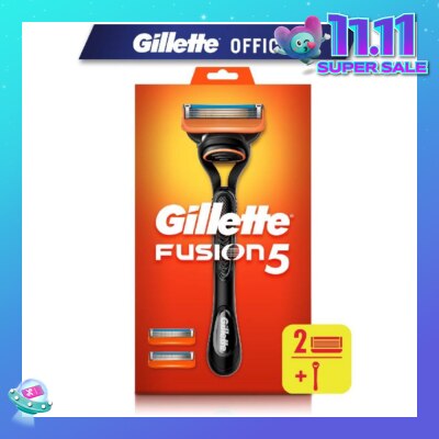 GILLETTE Fusion5 Razor 1s + Replacement Cartridge 2s