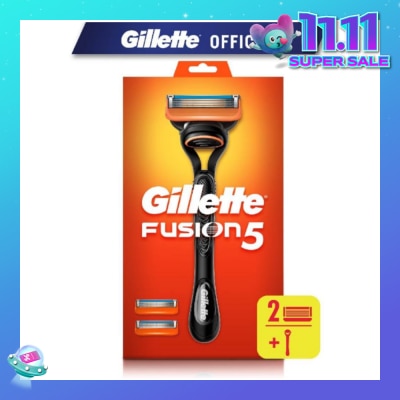GILLETTE Fusion5 Razor 1s + Replacement Cartridge 2s