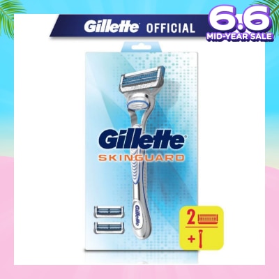 GILLETTE SkinGuard Razor 1s + Replacement Cartridge 1s