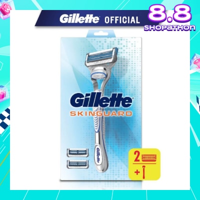 GILLETTE SkinGuard Razor 1s + Replacement Cartridge 1s