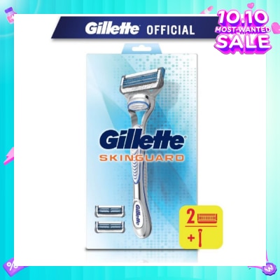 GILLETTE SkinGuard Razor 1s + Replacement Cartridge 1s