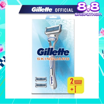 GILLETTE SkinGuard Razor 1s + Replacement Cartridge 1s