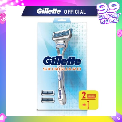 GILLETTE SkinGuard Razor 1s + Replacement Cartridge 1s