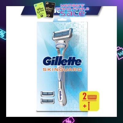 GILLETTE SkinGuard Razor 1s + Replacement Cartridge 1s