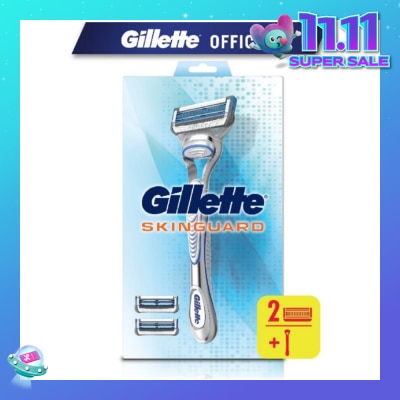 GILLETTE SkinGuard Razor 1s + Replacement Cartridge 1s