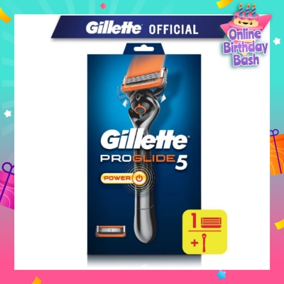 GILLETTE ProGlide5 Powered Razor 1s + Replacement Cartridge 1s