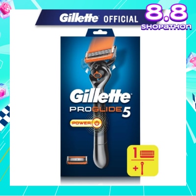 GILLETTE ProGlide5 Powered Razor 1s + Replacement Cartridge 1s