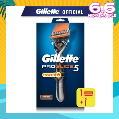GILLETTE ProGlide5 Powered Razor 1s + Replacement Cartridge 1s