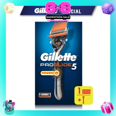 GILLETTE - ProGlide5 Powered Razor 1s + Replacement Cartridge 1s