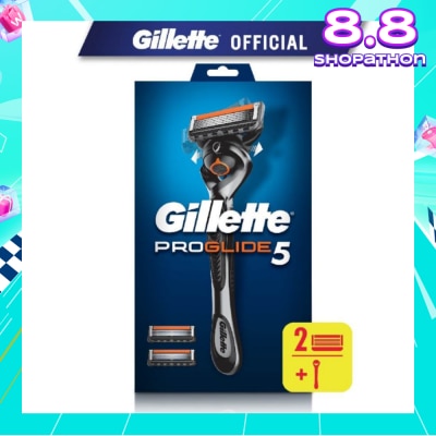 GILLETTE ProGlide5 Razor 1s + Replacement Cartridge 2s
