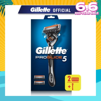 GILLETTE ProGlide5 Razor 1s + Replacement Cartridge 2s