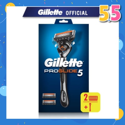 GILLETTE ProGlide5 Razor 1s + Replacement Cartridge 2s