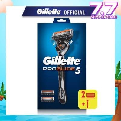 GILLETTE ProGlide5 Razor 1s + Replacement Cartridge 2s