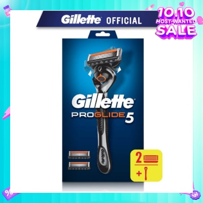 GILLETTE ProGlide5 Razor 1s + Replacement Cartridge 2s