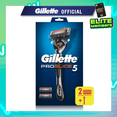 GILLETTE ProGlide5 Razor 1s + Replacement Cartridge 2s
