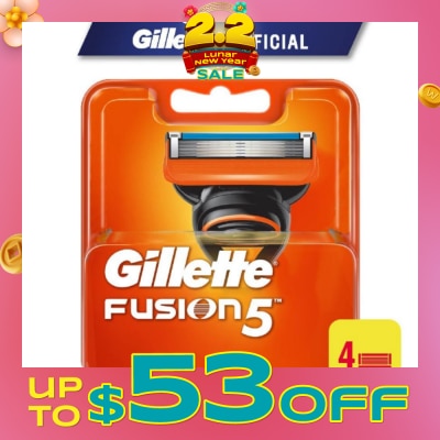 GILLETTE Fusion5 Replacement Cartridge 4s