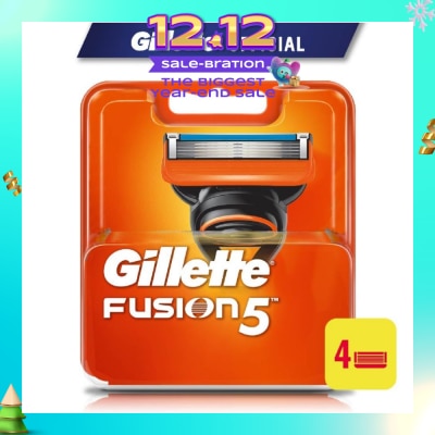 GILLETTE Fusion5 Replacement Cartridge 4s