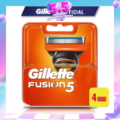 GILLETTE - Fusion5 Replacement Cartridge 4s