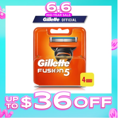 GILLETTE - Fusion5 Replacement Cartridge 4s