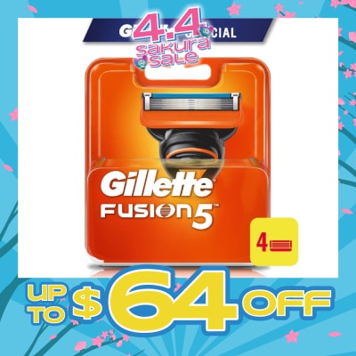 GILLETTE - Fusion5 Replacement Cartridge 4s