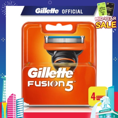 GILLETTE Fusion5 Replacement Cartridge 4s