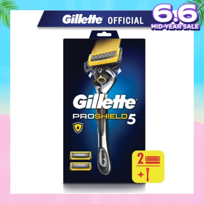 GILLETTE Fusion5 Razor 1s + Replacement Cartridge 2s