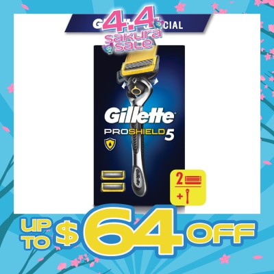 GILLETTE - Fusion5 Razor 1s + Replacement Cartridge 2s