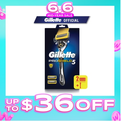 GILLETTE - Fusion5 Razor 1s + Replacement Cartridge 2s