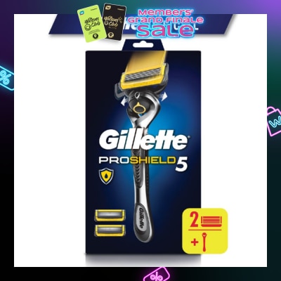 GILLETTE Fusion5 Razor 1s + Replacement Cartridge 2s