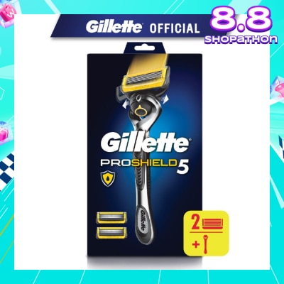 GILLETTE Fusion5 Razor 1s + Replacement Cartridge 2s