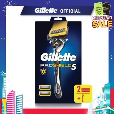 GILLETTE Fusion5 Razor 1s + Replacement Cartridge 2s