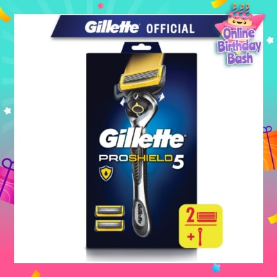 GILLETTE Fusion5 Razor 1s + Replacement Cartridge 2s