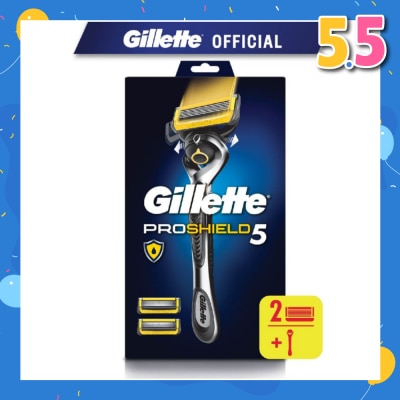 GILLETTE Fusion5 Razor 1s + Replacement Cartridge 2s