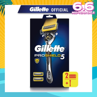 GILLETTE Fusion5 Razor 1s + Replacement Cartridge 2s