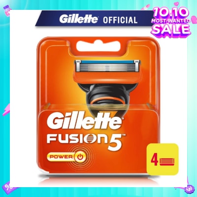 GILLETTE Fusion5 Power Replacement Cartridge 4s