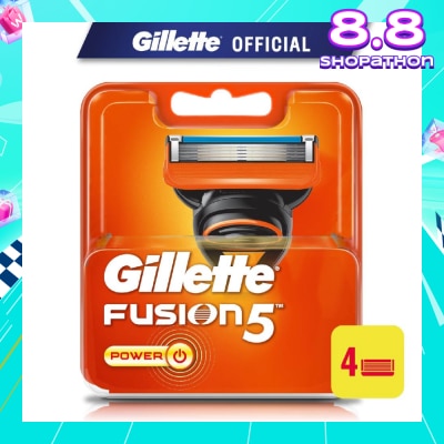 GILLETTE Fusion5 Power Replacement Cartridge 4s